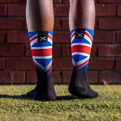 UK Flag Crew Socks