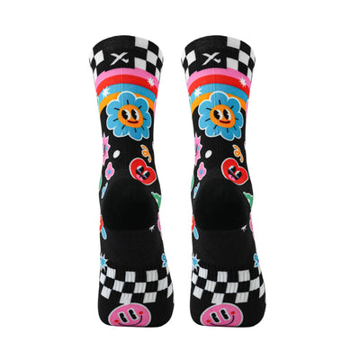 Sticker Crew Socks