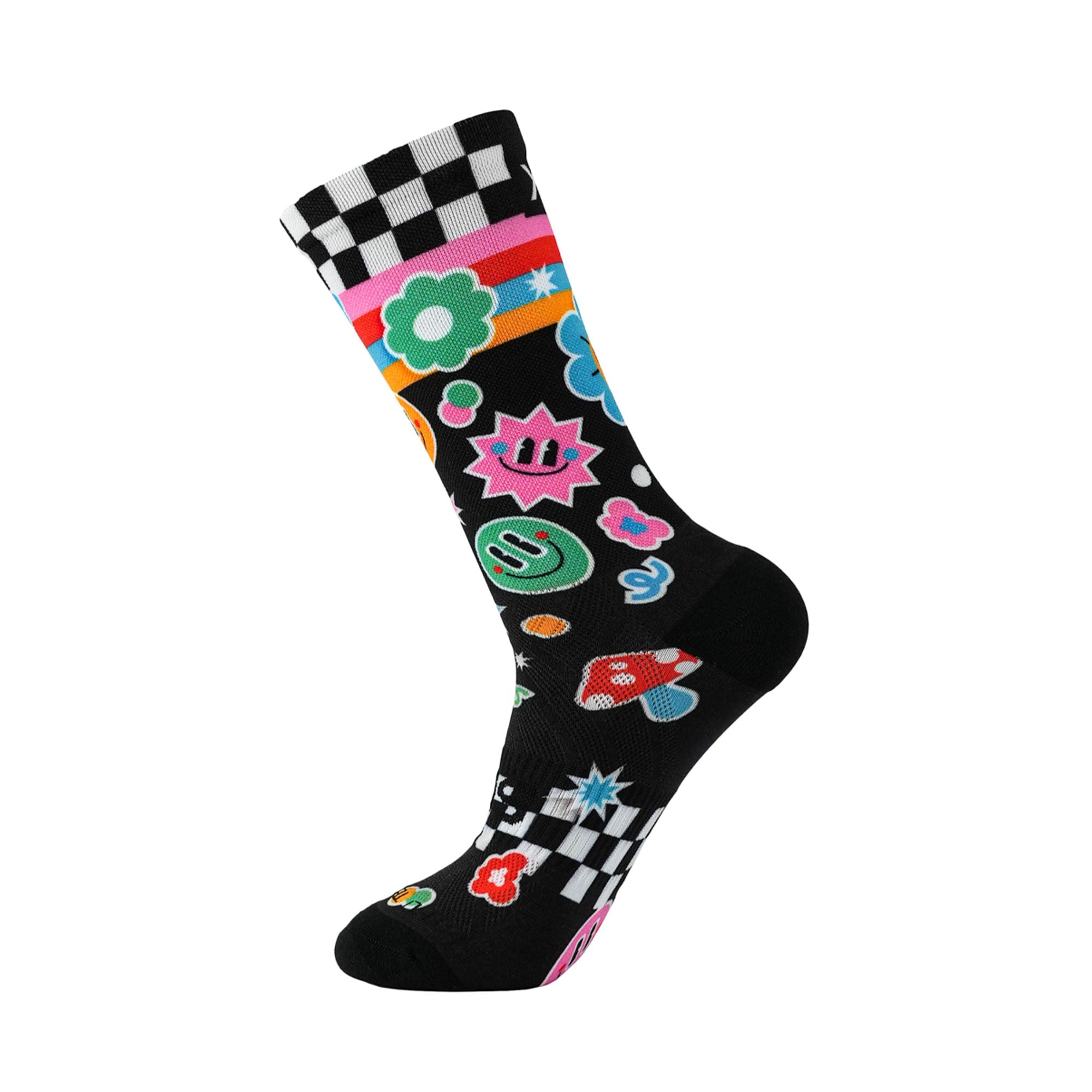 Sticker Crew Socks