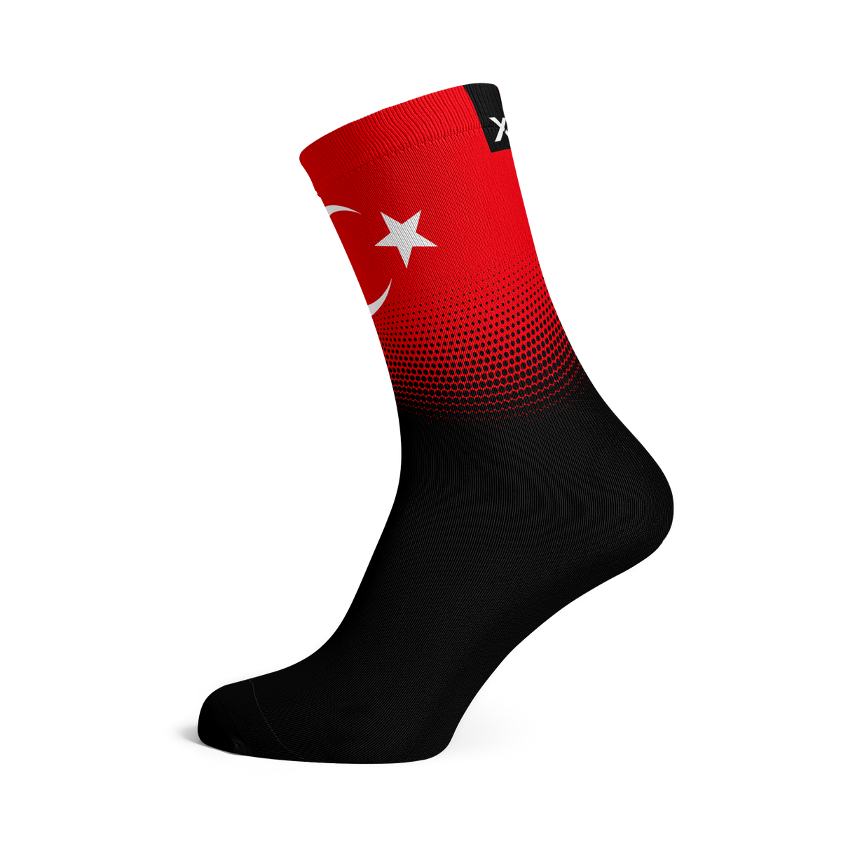 Turkey Flag Crew Socks