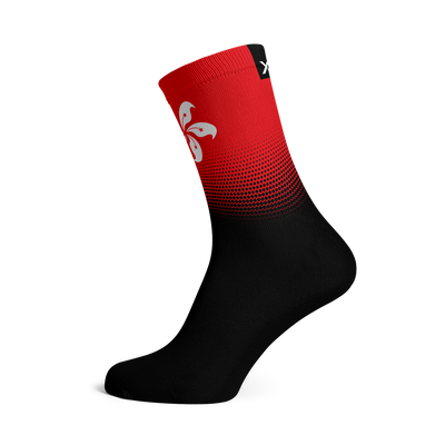 Hong Kong Flag Crew Socks