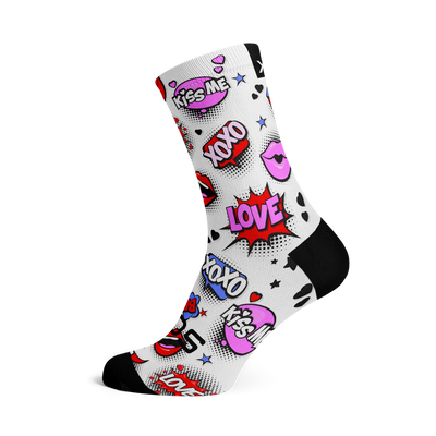 Love Struck Crew Socks