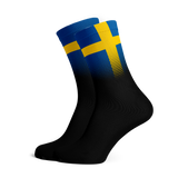 Sweden Flag Socks